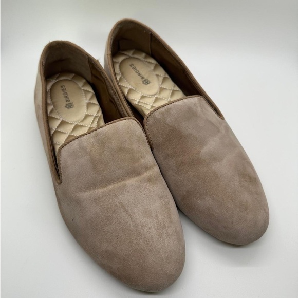 Birdies The Starling Latte Suede Slip on Flats Size 7.5 - Picture 1 of 13